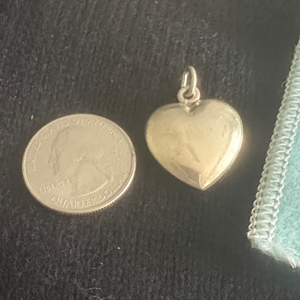 Tiffany Silver Heart Pendant